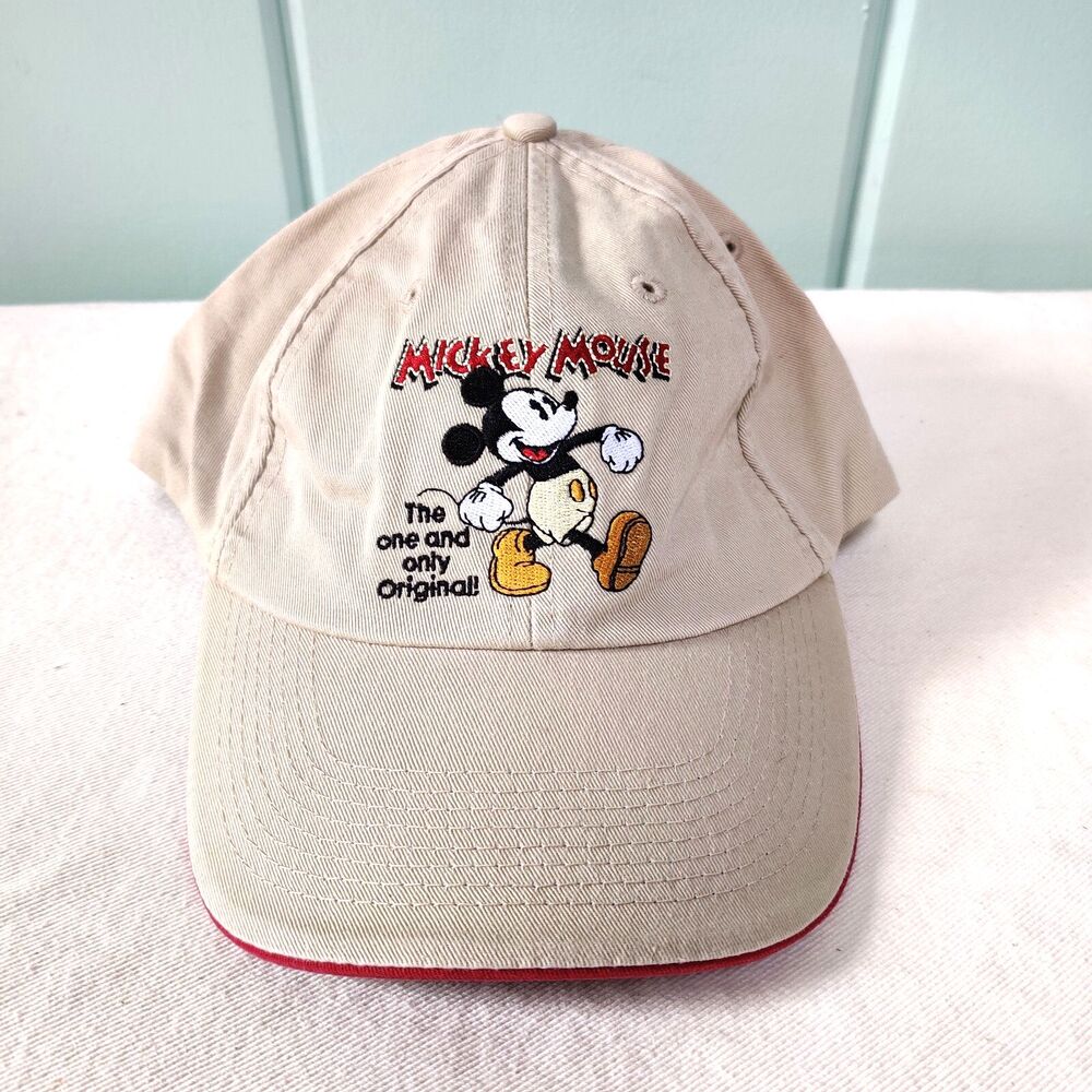 NEW Vintage 1990s Disney‎ Mickey Mouse “The One and Only Original” Baseball Cap